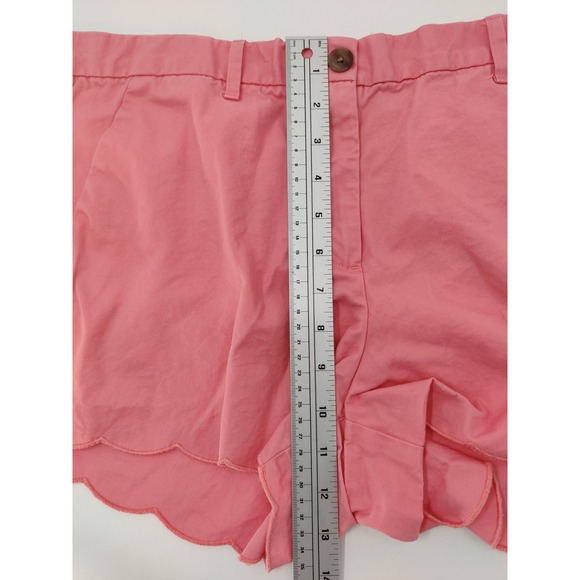 Gap Pink Scalloped Hem Shorts Women Size 14R Casual Everyday - Picture 6 of 8